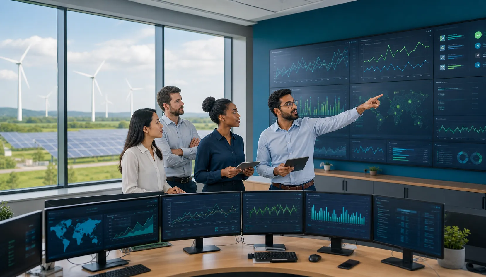 Collaborative Energy Control Center - Integrow Managed Services