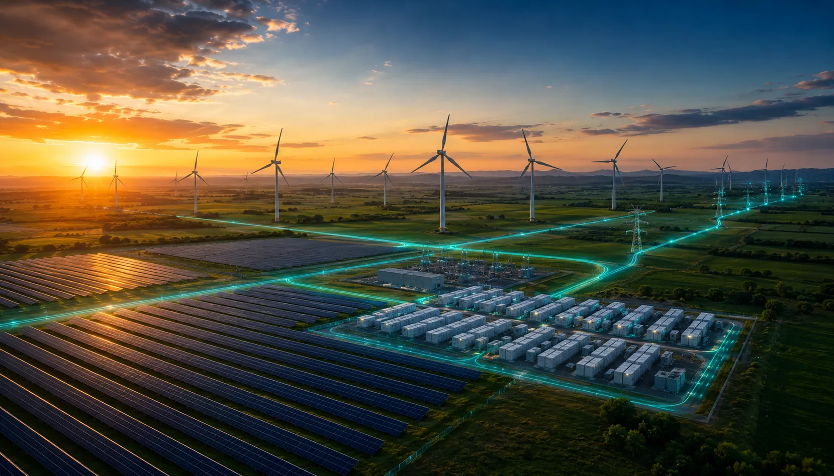 Renewable Energy at Sunrise - Integrow Hybrid Systems