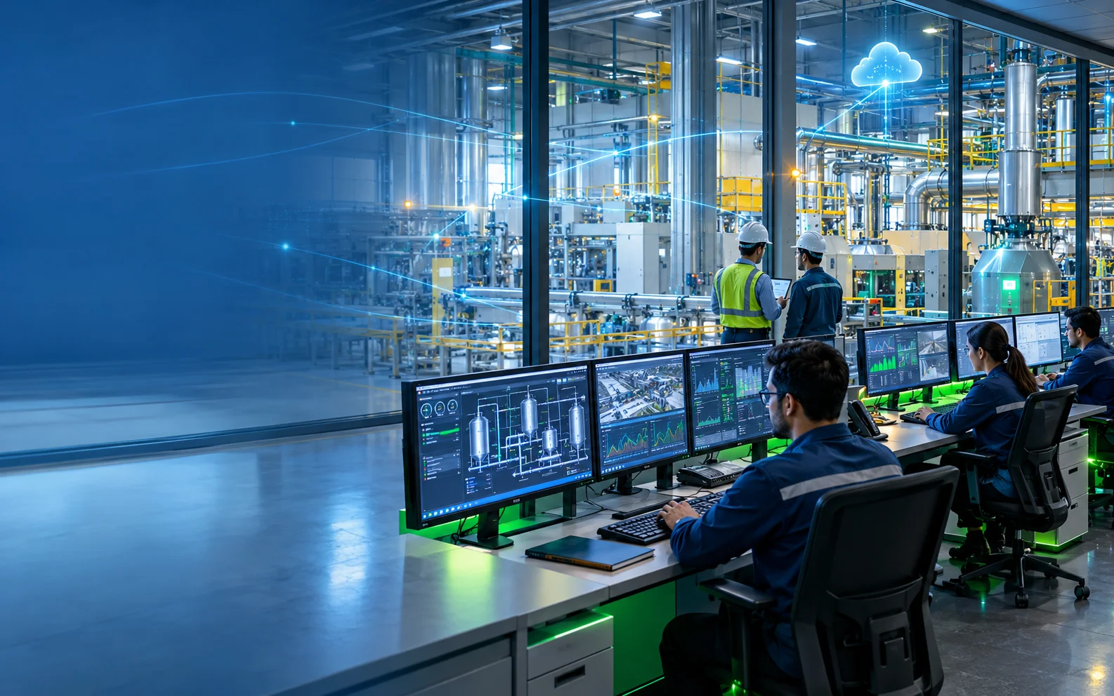 Connected industrial operations and digital transformation