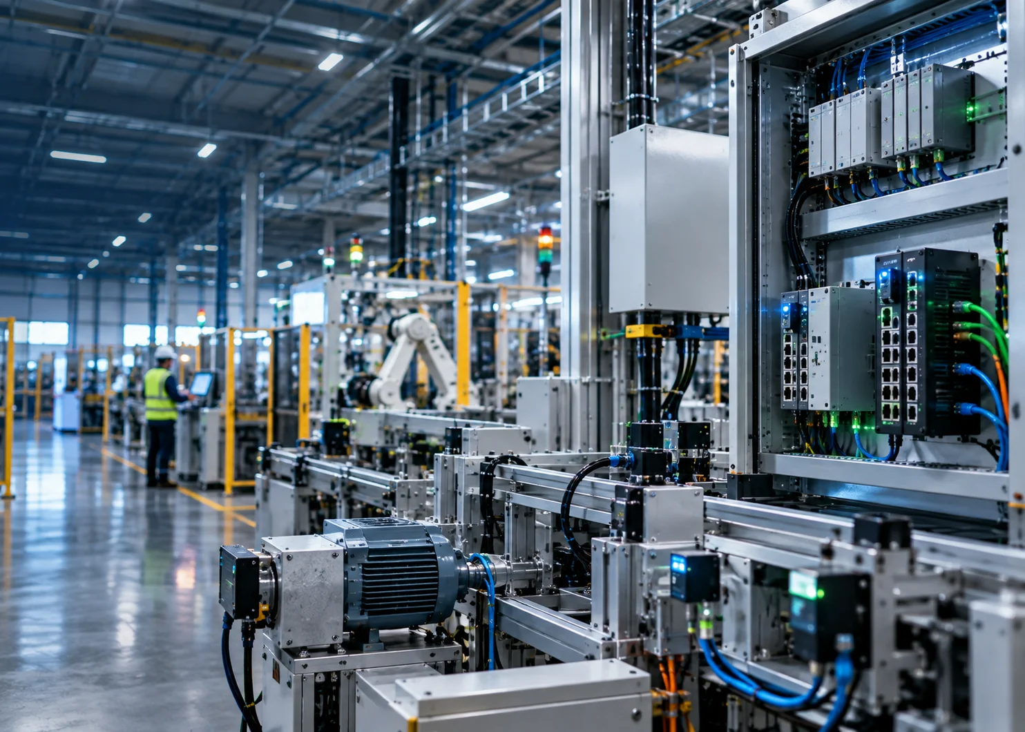 Industrial IoT edge connectivity and industrial sensors