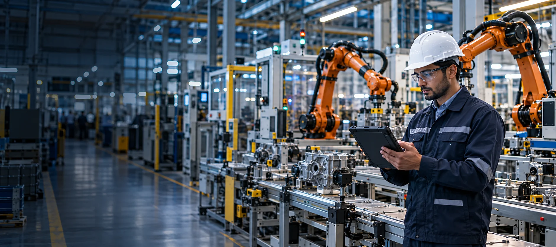 Connected manufacturing operations and industrial automation