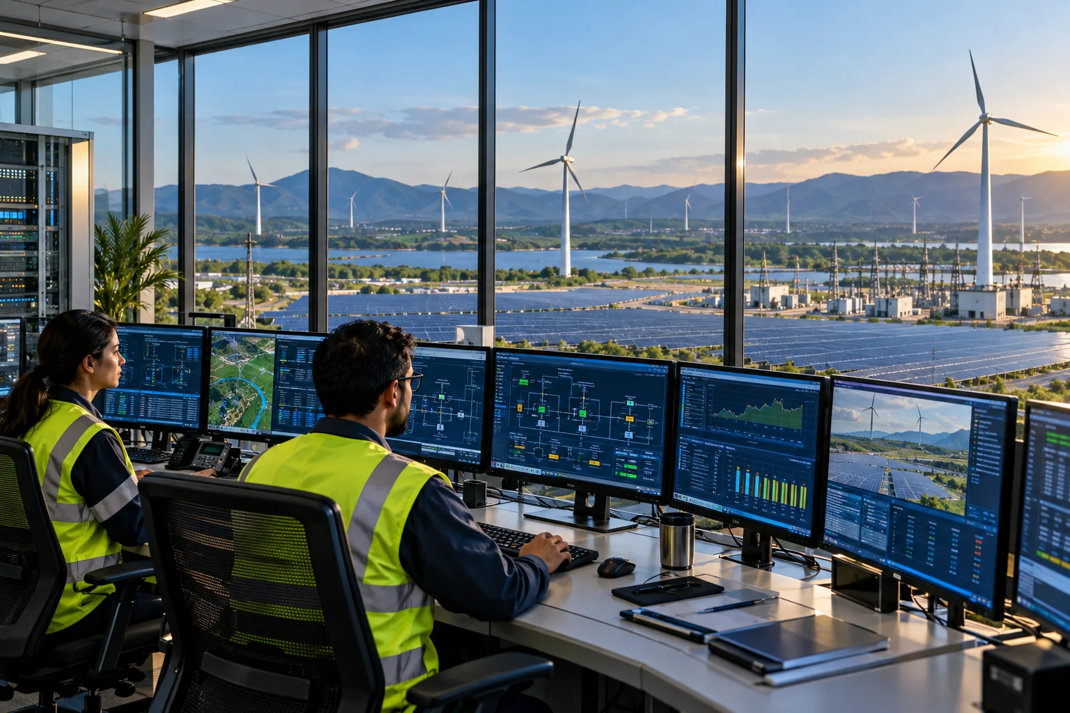 Modern renewable energy operations and digital monitoring