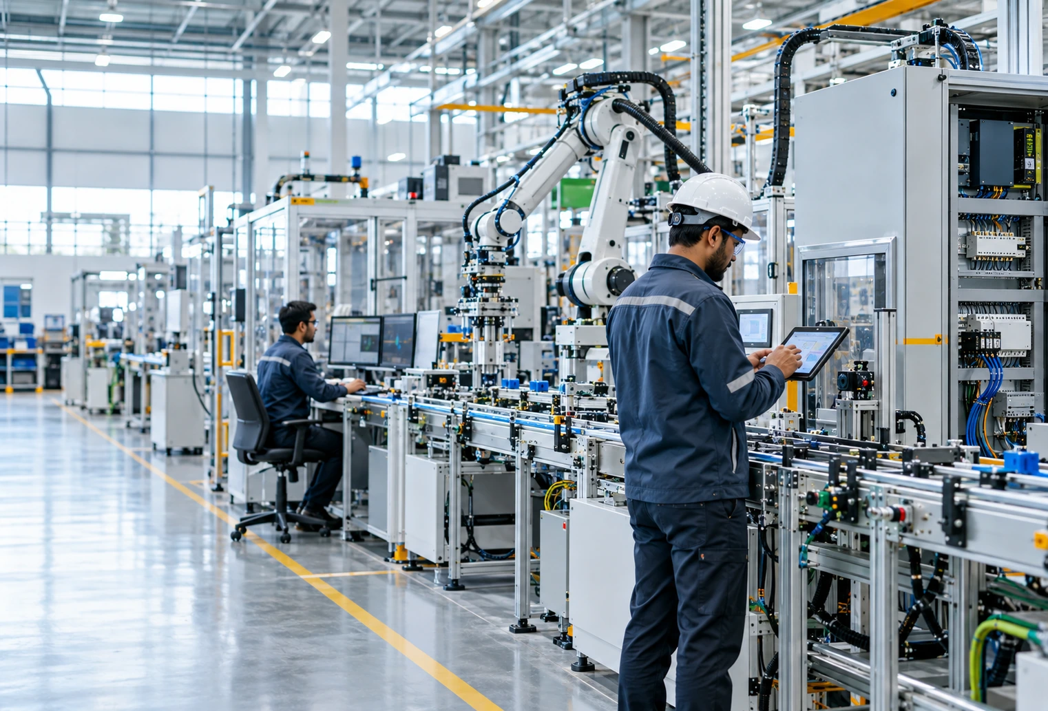 Connected assets and smart factory operations